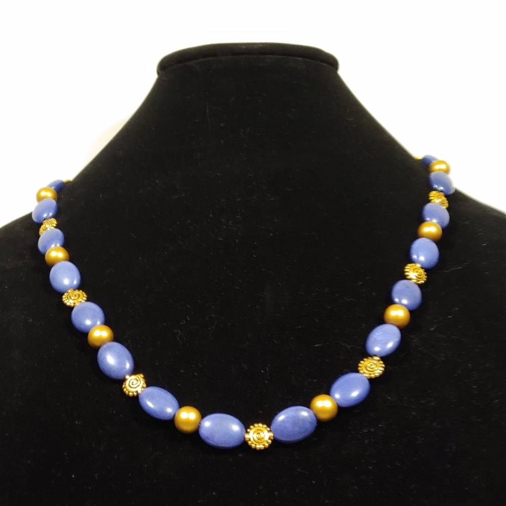 Denim Lapis Lazuli Necklace